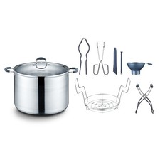 CONCORD 20 QT Stainless Steel Canning Pot Set. (Induction Compatible)