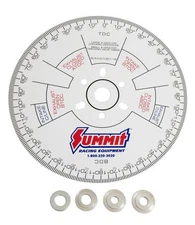 Summit Racing SUM-G1057-16 11" Diameter Camshaft Degree Wheel Each Aluminum