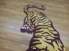 Tibetan Tiger Bengal Rug Shape Handmade Kids Boho Rug Aesthetic Rug 3x5 Ft — photo 8