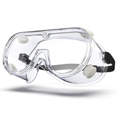 VOOVAO Anti-fog Safety Goggles ANSI One Size, Transparent 1pcs
