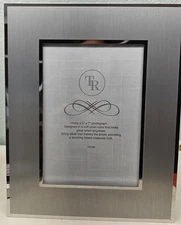 Things Remembered Silver Picture Frame, 5 X 7 Photo, Free Standing