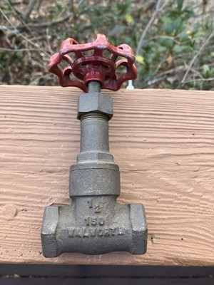 Walworth 1/2 '' Brass Gate Valve No. 56-57/ 150 Threaded USA