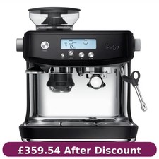 Sage The Barista Pro SES878BTR Coffee Espresso Machine 1680W Black Truffle*