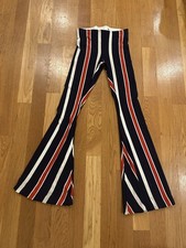 Show Me Your Mumu Striped Bell Bottom Pants