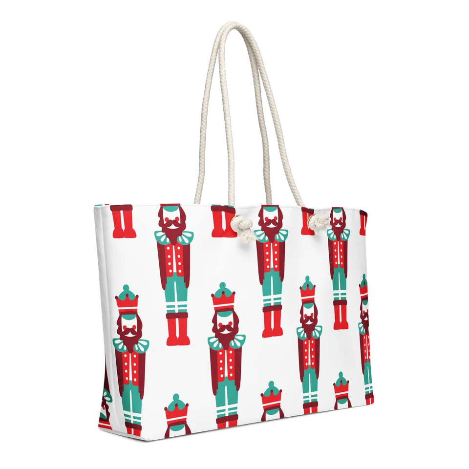 Праздничный Щелкунчик-Негабаритная сумка для выходных - Изображение 3 из 4