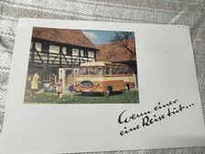 Prospekt DDR  VEB Roburwerke Zittau Robur-Reiseomnibus LO 2500