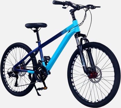 20'' 22'' 24'' Zoll Unisex Fahrrad Erwachsene Kinder Mountainbike 24 Gang Schaltung Fahrrad