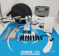 DJI Mini 3 Camera Drone 4K HDR 249g w/ RC Remote Battery Pad Strobe Bundle EXC