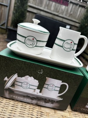 2026 Masters Coffee Cup Gnome Mug, Cream and Sugar Full Set- NEW AND IN BOX  | eBay