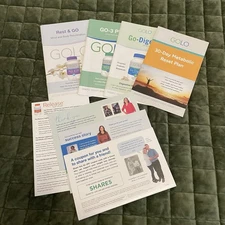 GOLO For Life Booklet Diet Plan Weight Loss Guide Release Rest 3 Plus Digest
