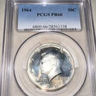 1964 Kennedy Half Dollar 50C PR66 PCGS Proof Coin Slab Cert #28563338