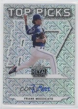 2021 Leaf Metal Draft Top Picks Silver Mojo Frank Mozzicato #TP-FM1 Auto nd3
