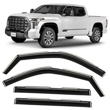in-Channel Incredibly Durable Rain Guards Compatible with For Tundra 22-26
