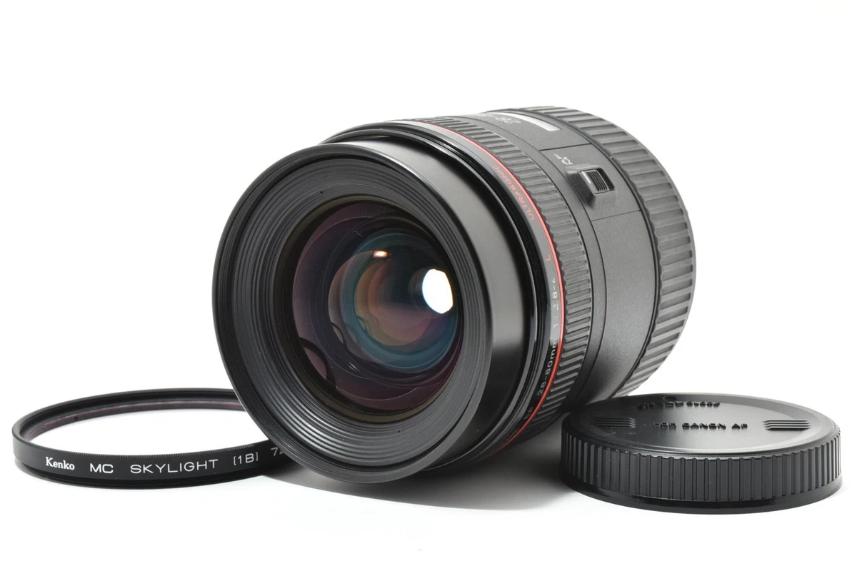 Canon EF Camera Lenses 28-80mm Focal f/2.8-4 Maximum Aperture for