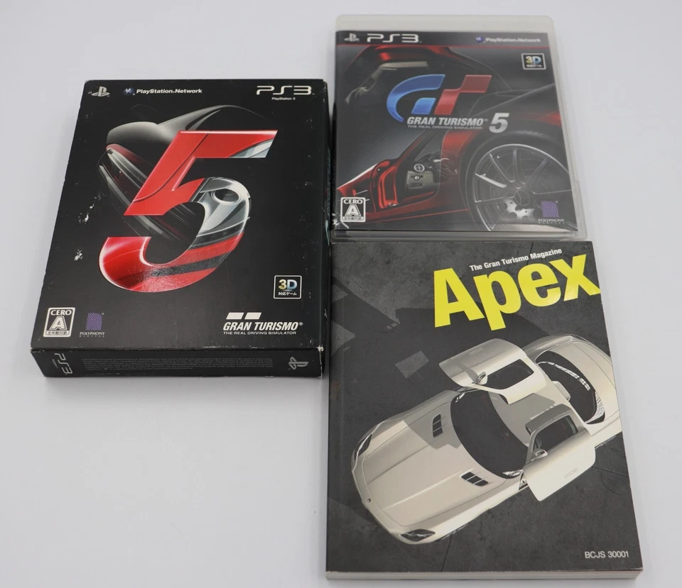 Gran Turismo 5 (Limited Edition) Sony PlayStation 3 JP Region Free Used - Image 3 of 4