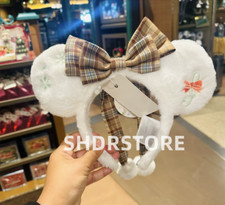Disney Authentic 2024 Christmas Minnie mouse ear headband Shanghai disneyland