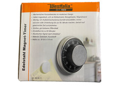 XL Küchentimer Eieruhr Edelstahl Kurzzeitmesser Wecker Timer  NEU/OVP