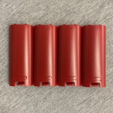 Nintendo Wii Battery Cover Back Door Cover Lip For Controller Wii U Remote Red