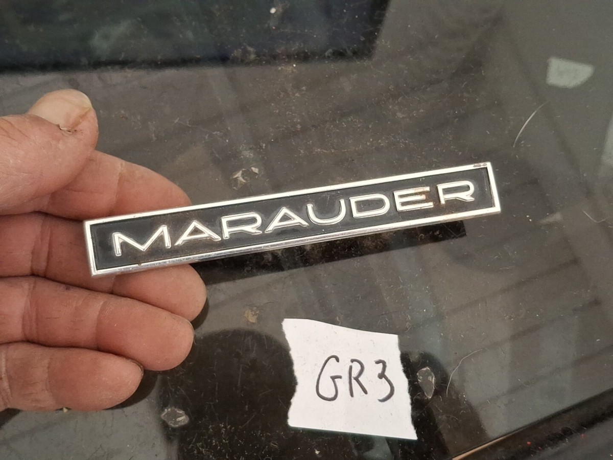 マークモントネクスト　マークモント 1963 1964 Mercury Monterey Marauder Fender Emblem OEM C4MB-16B114