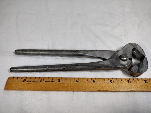 Vtg C.T. Co. CARPENTER'S NIPPERS Model 282-8 Crescent Tool Co. Jamestown, NY (85 - Picture 8 of 10