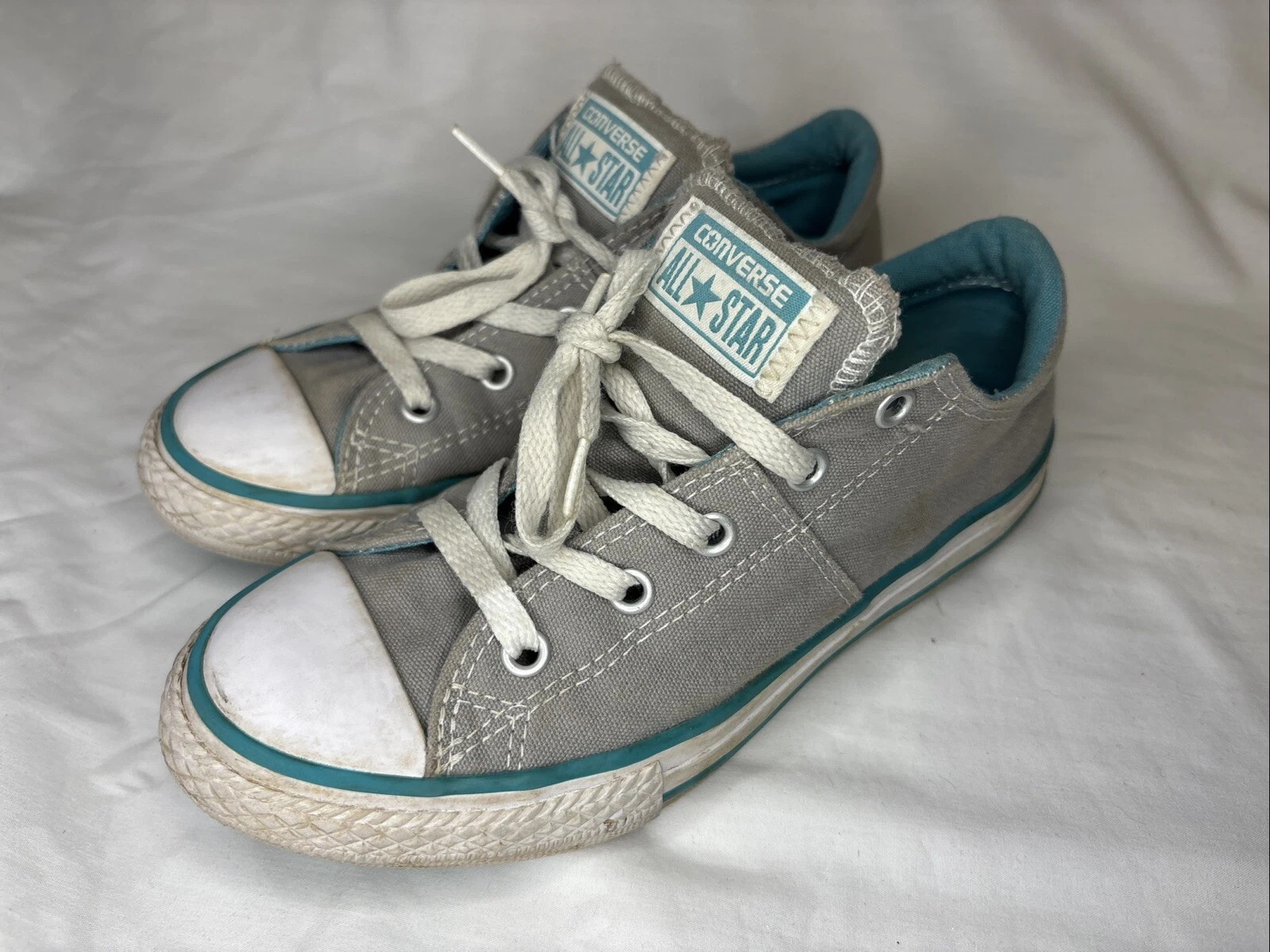 Sneakers basse Converse Chuck Taylor Youth 2 All Star 648568F grigio tela