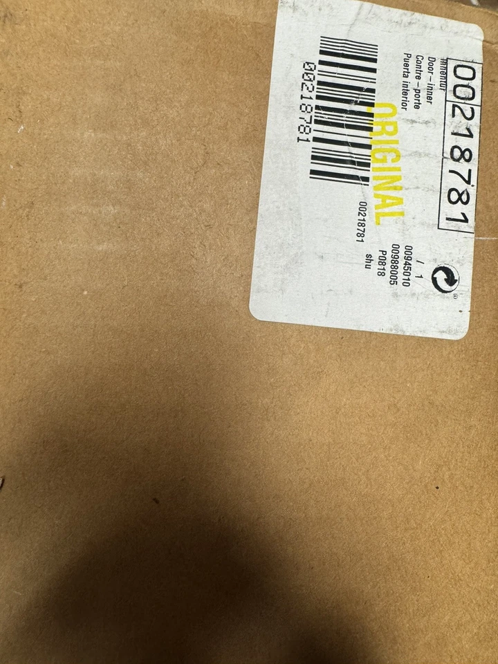 New Genuine OEM 00218781 Bosch Dishwasher Door-inner 00218781 - Image 2 of 2