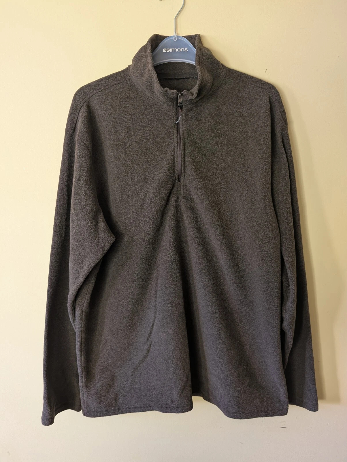 Polartec Essential Quarter Zip Fleece Jacket Tagless Size Large