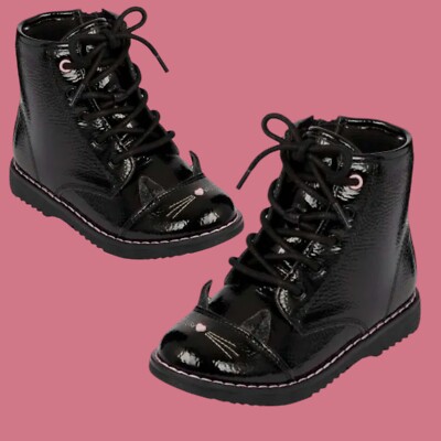 Children's Place Toddler Girl Patent Leather Boots Toddler