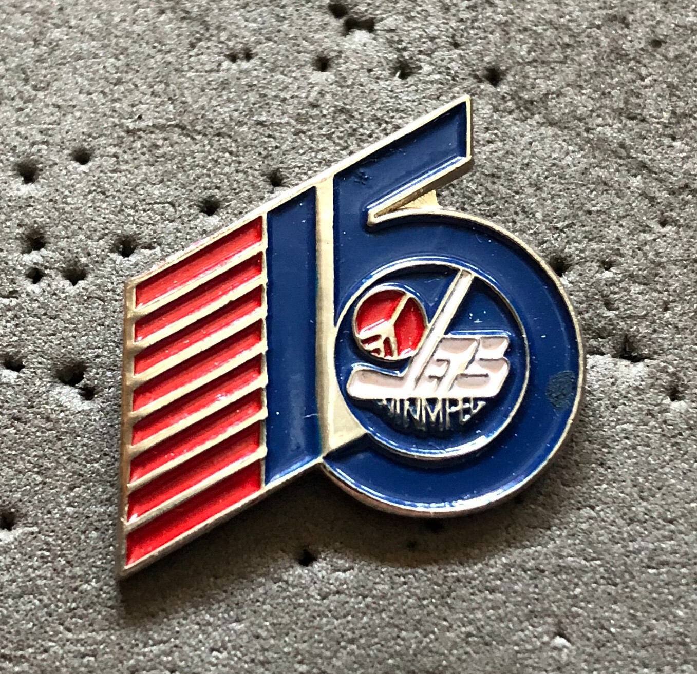 Winnipeg Jets 15th Anniversary NHL Hockey Pin | eBay