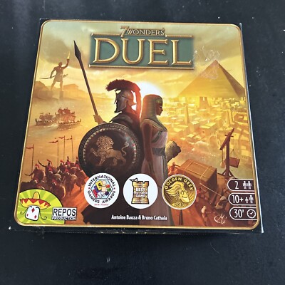 7 Seven Wonders Duel Boardgame Civilization Building Card Game Complete