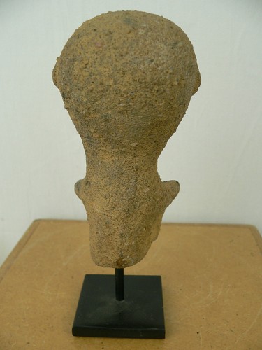 Bankoni-Segou - Mali Terrakotta Figur Fragnebt auf Eisenständer 12-16 Jahrhund. - Picture 8 of 12