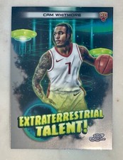 23-24 Topps Chrome Cosmic Extraterrestrial Talent Cam Whitmore Rookie Card ET-18