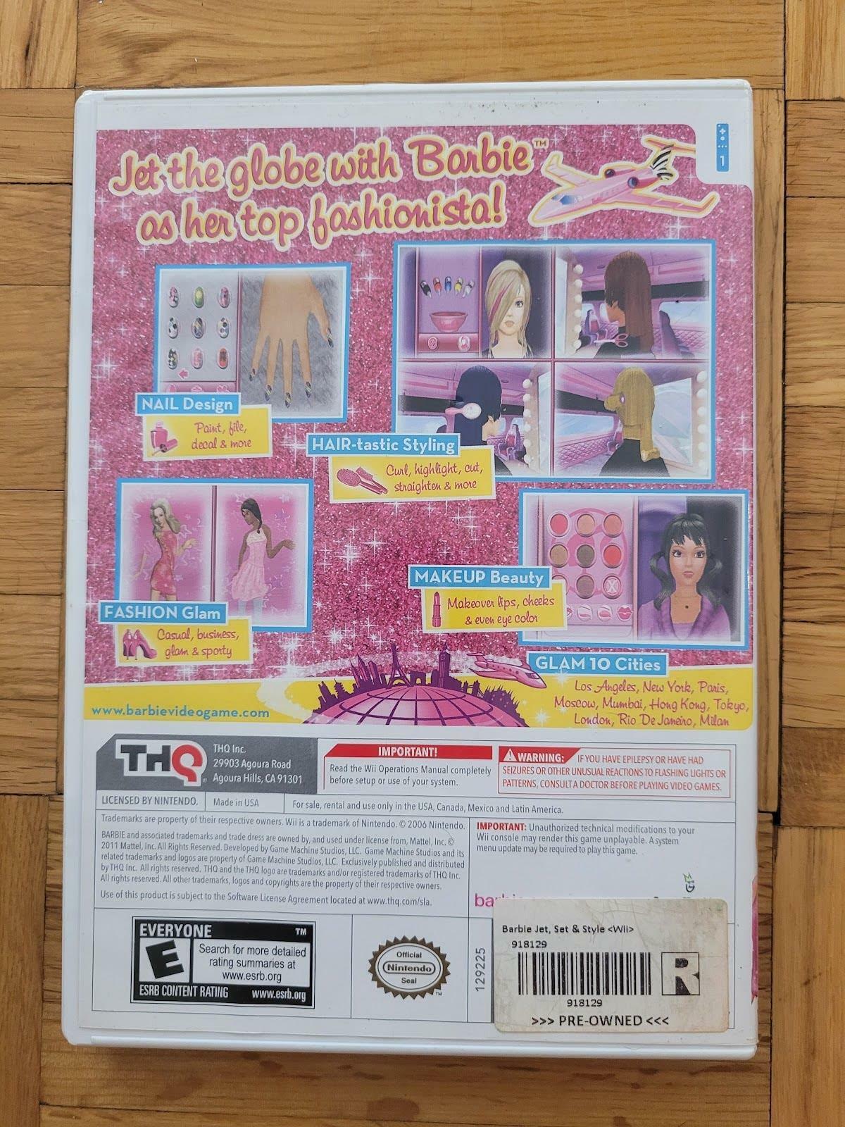 Gameteczone Jogo Nintendo Wii Barbie Tre Moschettiere - Activision