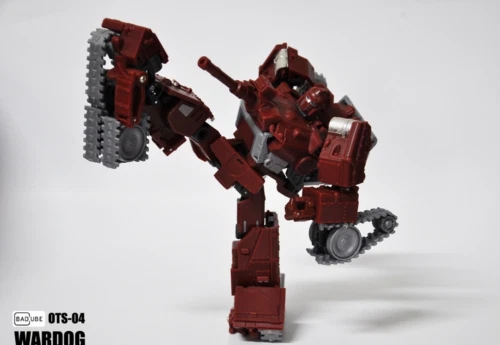 New Transform BadCube Ots-04 Wardog Warpath Mp Action Figure - Image 4 of 4