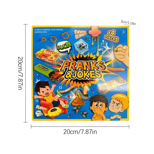 Prank Kit Pranks Pack And Joke Toys Box Set April Fools Prank Stuff Noise Maker - Picture 3 of 12