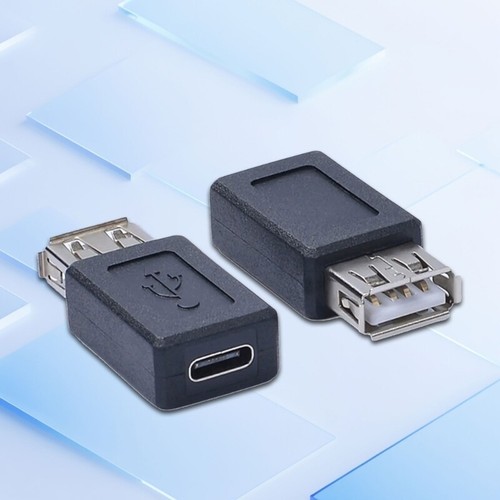 Portable USB 2.0 Female to Type C OTG Adapter Fast 5V/3A Charging Converter Head - Picture 4 of 8