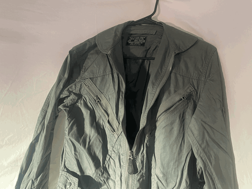 Vtg 60s K-2B Flight Suit Flying Mans Military USAF Vietnam looks Unissued sm-reg - Picture 2 of 12
