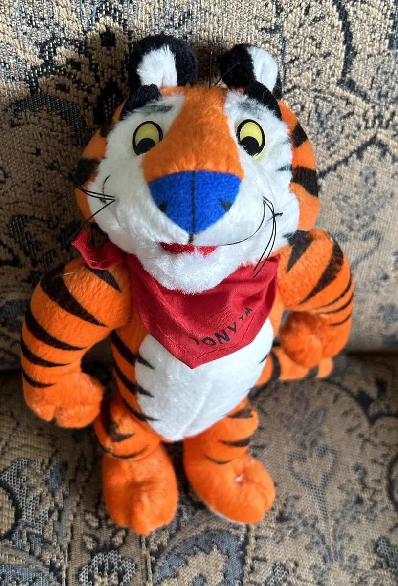 1997 tony the shop tiger plush toy