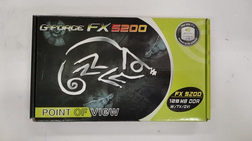 AGP Graphics Card Nvidia GeForce FX5200 128mb - Afbeelding 3 van 5