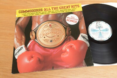 Commodores ‎All The Great Hits LP Motown ‎260·15·045 | eBay