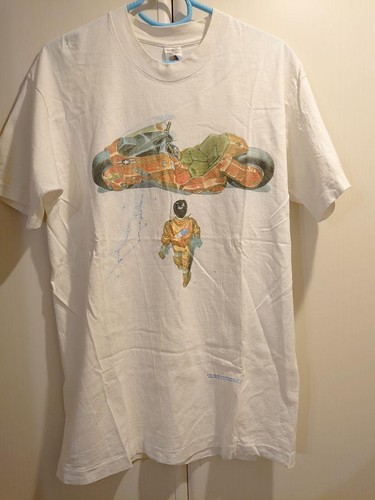 80s-90s AKIRA Short Sleeve T-shirt White L size Katsuhiro Otomo - Picture 1 of 9