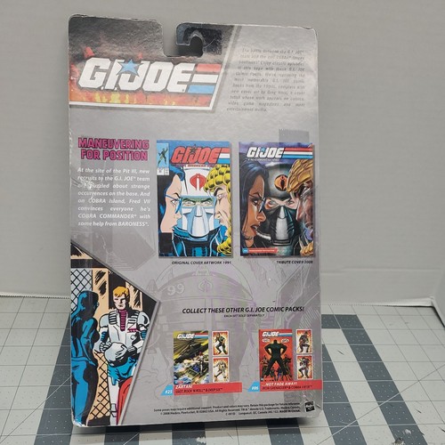 Hasbro GI Joe Comic Pack 2008 Cobra Commander Gung Ho G.I. Joe #64 Tribute Cover - Picture 6 of 7
