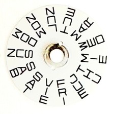 DAY INDICATOR DISC  6 Movement Fit ETA 2824/2836 Watch Part