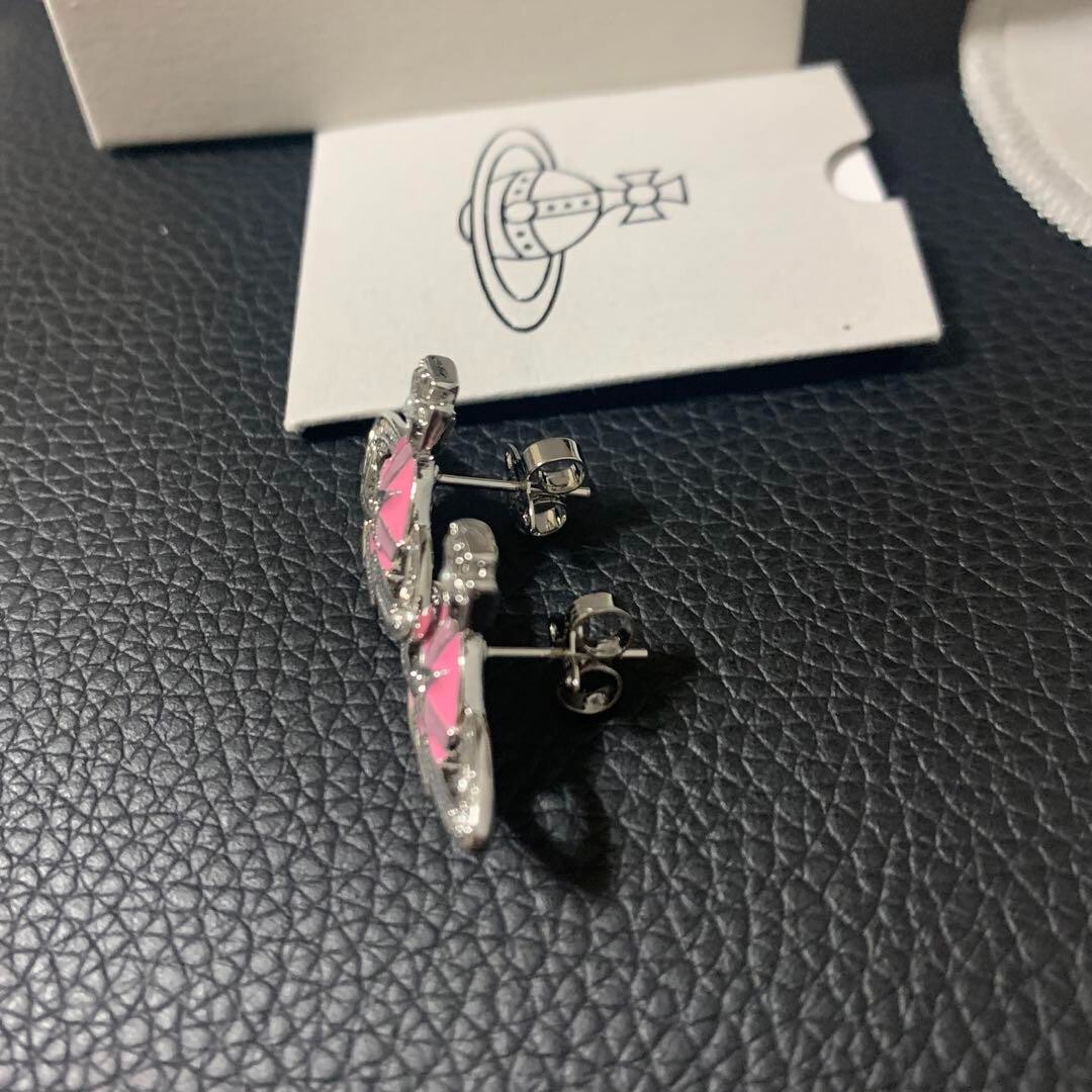 New Vivienne Westwood shooting star orb Earrings extremely New Vivienne Westwood shooting star orb Earrings extremely