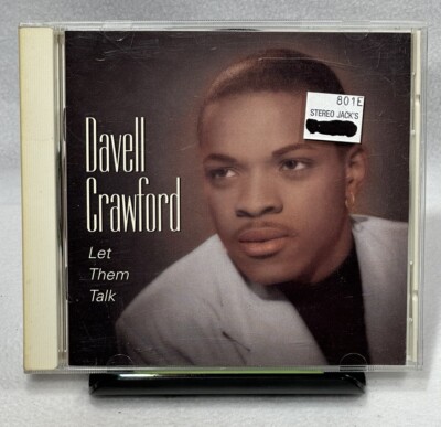 Let Them Talk by Davell Crawford (CD, 1995, Rounder) R&B Soul Gospel Music Album