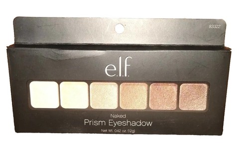 e.l.f. Palette ombretti PRISM n.83322 Naked 0,42 oz./12g nuova con scatola