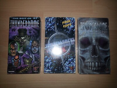 3x Thunderdome The Best Of ´97 + Thunderdome ´97 + The Best Of 98 [VHS]