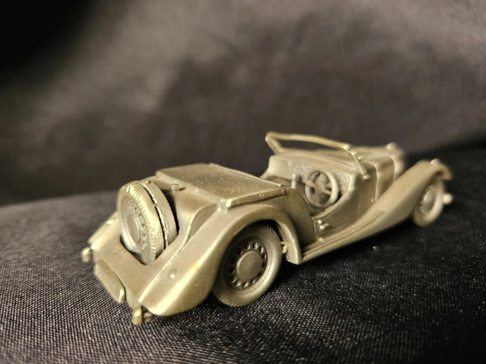 Morgan Plus 4 Roadster 1953 Danbury Mint escala 1:43 peltre inv. #4374 Foto 4 de 4