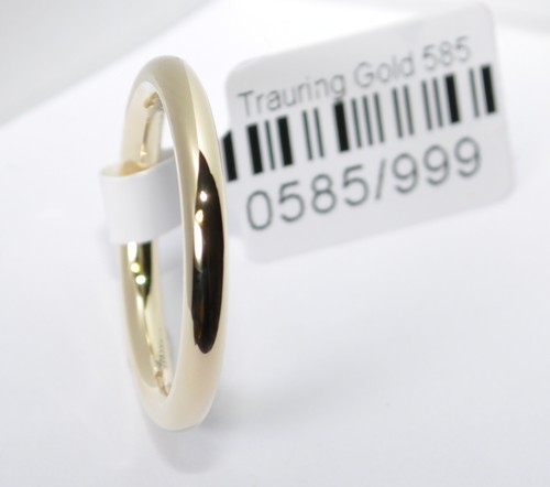 1 Trauring Ehering Hochzeitsring Gold 333 Poliert - Breite 3mm - Sonderangebot ! - Bild 5 von 11