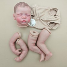 19" Painted Reborn Baby Doll Kits Romy Newborn 3D Skin Visible Veins Unassembled